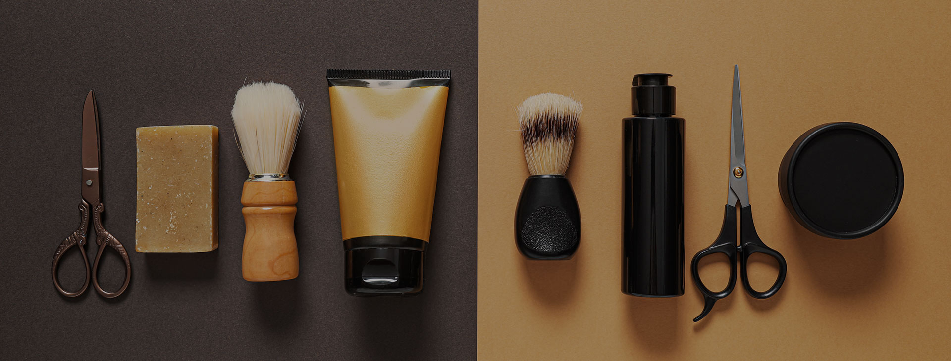 Vente de produits pour barbe et coiffure