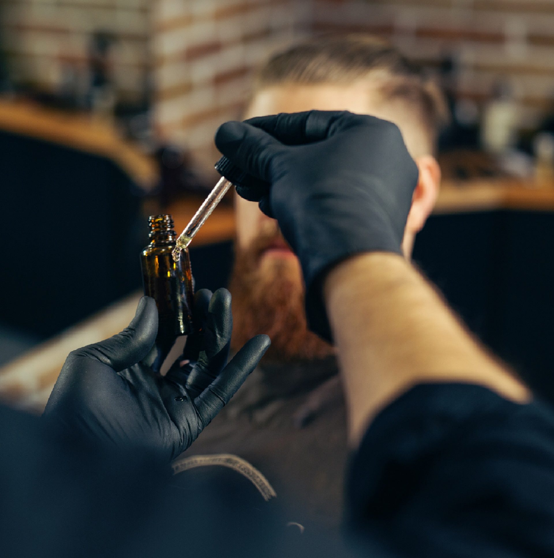 Vente de produits pour barbe et coiffure